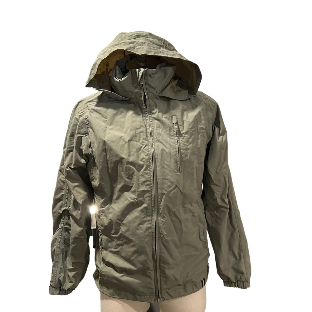 K-Way Olive Green Windbreaker Jacket